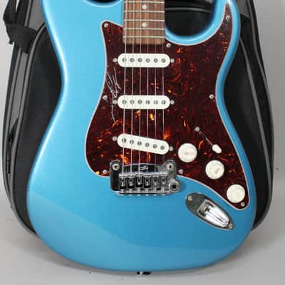 2022 G&L Fullerton Deluxe Legacy USA Lake Placid Blue Metallic w/ Gig Bag image 3