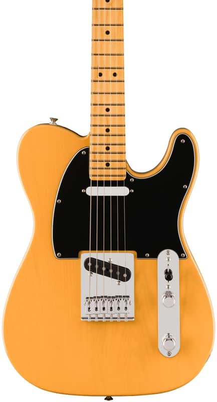 Mint Fender Player II Telecaster Chambered Ash Butterscotch Blonde Maple image 1