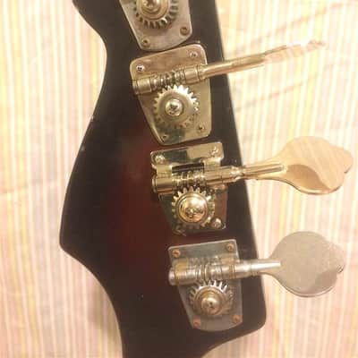 Encore Jazz Bass MIJ 70's "Sunburst" image 8