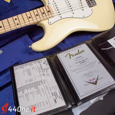 Fender Custom Shop 1968 Stratocaster Deluxe Closet Classic '68 DLX CC - Aged Vintage White image 14