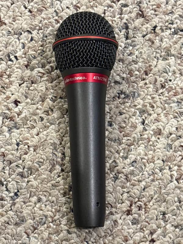 Audio-Technica ATM27HE 1990s - Black/Silver image 1