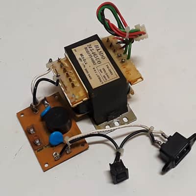 Roland S-50 Keyboard Transformer AC Power Filter Fuse Board Plug Connector & Switch Replacement Used Working s50 Sampler
