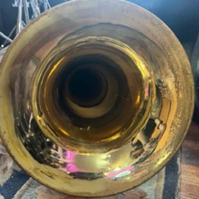 Yamaha YEP-201 3-valve Student Euphonium - Clear Lacquer image 3