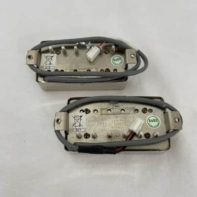 Nickel Epiphone Guitar Humbucker Pickups Neck and Bridge Set image 7