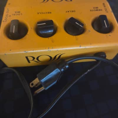 Ross Stereo Delay R80 1970s - With three Reticon SAD1024 BBD And US Power Plug image 4