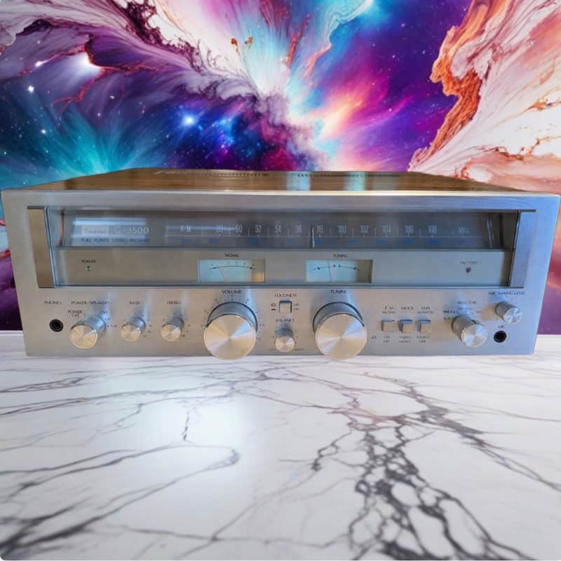 Sansui G-3500 Pure Power Stereo Amplifier Excellent Condition Fresh Pro Service! image 1