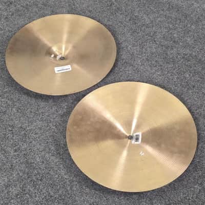 Used Zildjian A New Beat Hi Hat Cymbals 14" - Very Good image 4