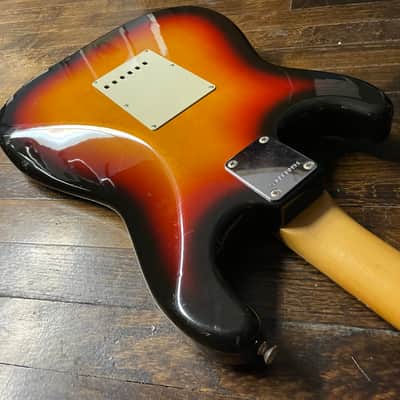 Fernandes The Revival Stratocaster Electric Guitar MIJ Japan Sunburst image 14