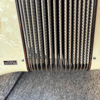 Vintage Old Original German Made Hohner Verdi II Accordion image 5