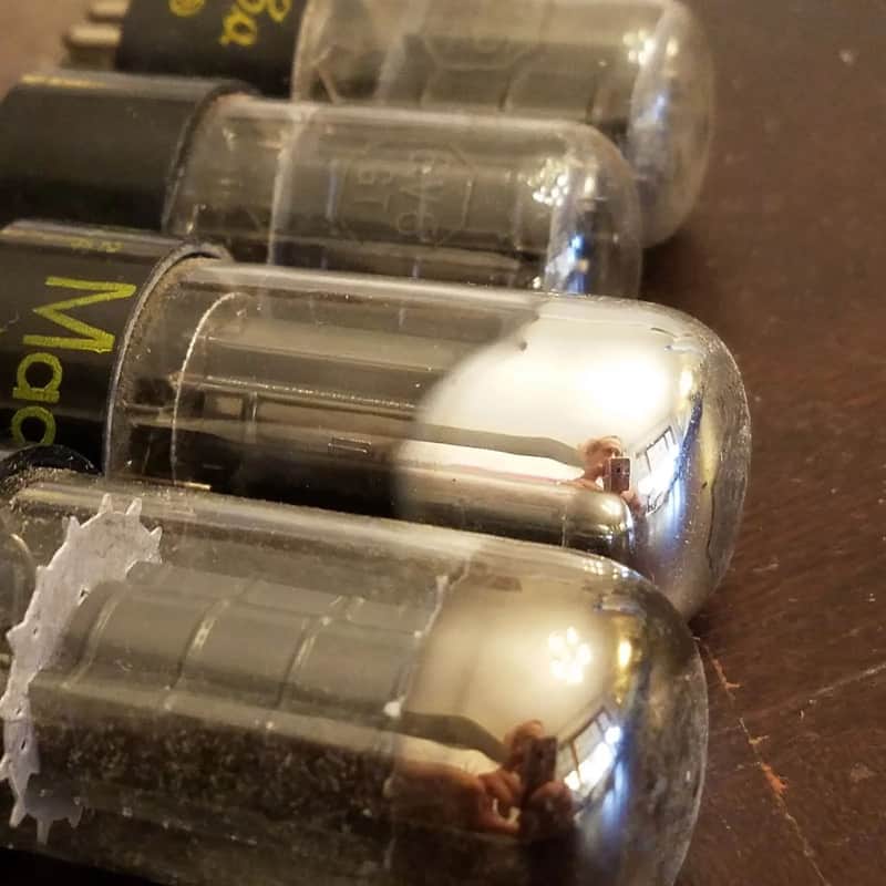 Sylvania etc. ONE (1) 6V6GT clearglass Beam Power tNOS AT1000 TESTED Vacuum Tubes 6V6 Audio 1959-1970 image 1
