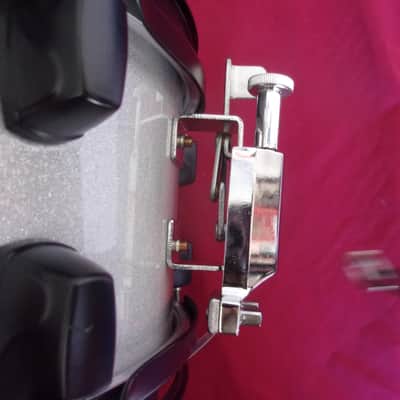 NEW Ludwig 12" x 5" Mini Piccolo Snare Drum Sparkle Silver from Questlove Pocket Set image 4