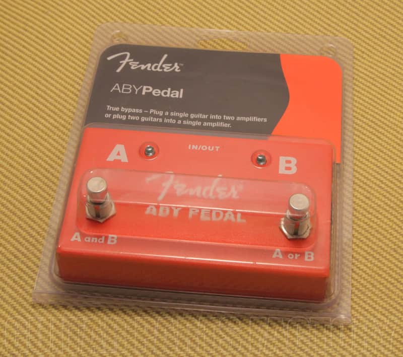 023-4506-000 Fender Full Size ABY Footswitch Foot Switch Pedal for Guitar/Bass image 1