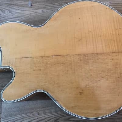Rare 1958 Grimshaw S S custom electric guitar natural, great player image 6