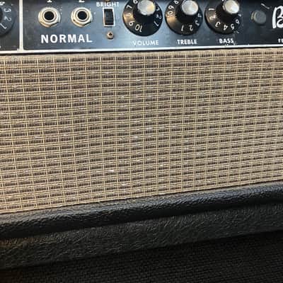 Fender Bassman 2-Channel 50-Watt Guitar Amp Head 1966 - Black Panel image 3