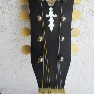 Slingerland Banjo Mandolin, 1920's, Birdseye Maple Pot, Tone Ring, 10 3/4" head, Abalone Inlays, Case image 3