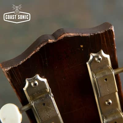 1967 Gibson LG-1 Acoustic Guitar with original Chipboard Alligator Case image 18