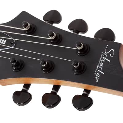 Schecter C-1 Standard Electric Guitar. Charcoal Satin image 11