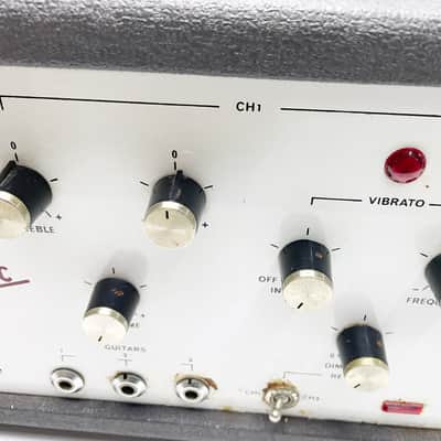 Vintage Italian Tube Amp Mac 4c A52 Reverb 60s,70s image 10