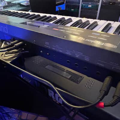 Roland Alpha Juno-1 49-Key Programmable Polyphonic Synthesizer 1985 - 1988 - Black image 5