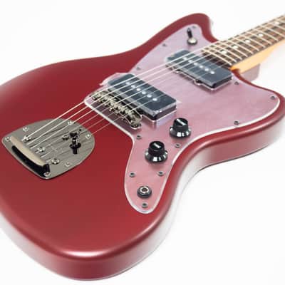 [SALE Ends June 30] [NEW] Fender Made in Japan Hybrid II 2026 Collection Jazzmaster Matte Inferno Red Satin Metallic Rosewood image 8