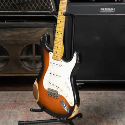 Nash S-57 Electric Guitar - 2-Tone Sunburst with Hardshell Case image 17