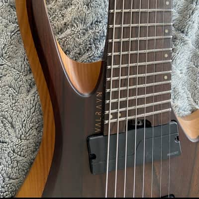 Valravn Headless Multiscale 8 strings, Fishman Abasi, Fanfret, Luminlays, Natural finish (2021) image 5