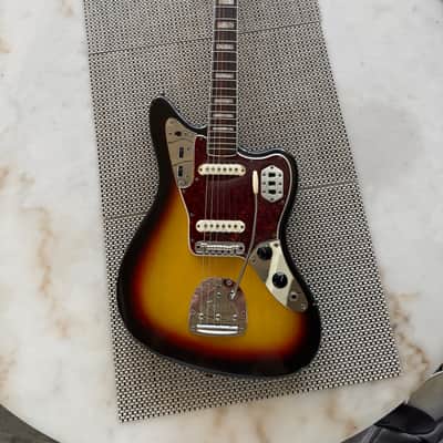 Fender Jaguar with Rosewood Fretboard 1966 - Sunburst trade for MGB-GT image 2