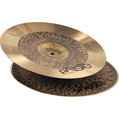 Paiste Signature Series Dark Energy MKI Hi-Hat Cymbal Pair Regular  14 in. image 2
