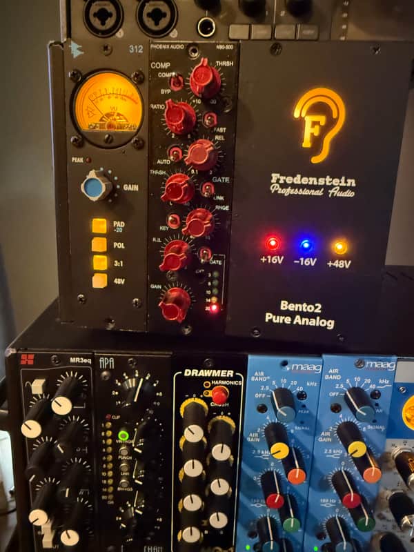 Phoenix Audio N90-DRC/500 Series Compressor Module 2010s - Black image 1