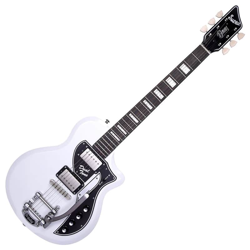 Supro 1224DB Limited Edition David Bowie Dual Tone White image 2