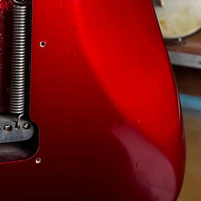 Tokai “Goldstar Sound” MIJ Stratocaster – Candy Apple Red – Early 1980s w/ Vintage Ibanez Hardcase image 17