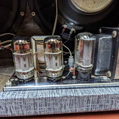 1965 Supro Big Star 2 x 12" Tube Guitar Combo Amp - Looks Excellent - Sounds Great! image 9