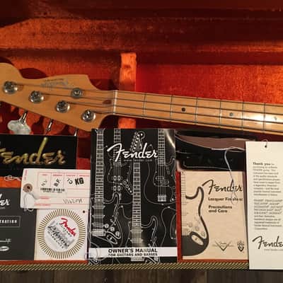 Fender Precision Bass 57’ Reissue MIA 2005 - White Blonde Ash Body image 7
