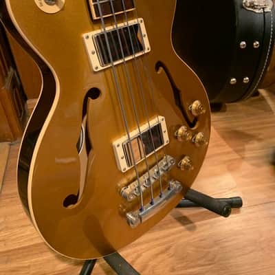 Gibson Memphis ES-Les Paul Bass 2016 - 2018 - Gold Top image 3