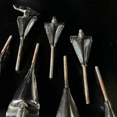 Vintage Slingerland Bass Drum T-Rods & Claws (Box C) image 4
