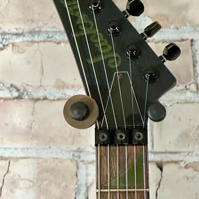 Jackson X Series RRX24 Rhoads with Laurel Fretboard 2023 - Matte Army Drab with Black Bevels image 3