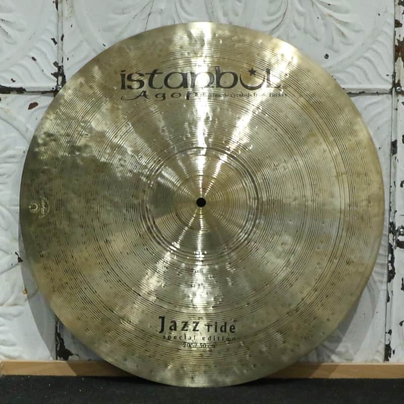 Istanbul Agop Jazz SE Ride Cymbal 20in (1970g) image 1