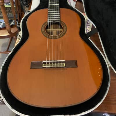Yamaha GC-10A Solid Cedar Top 1981 Natural with humicase image 6