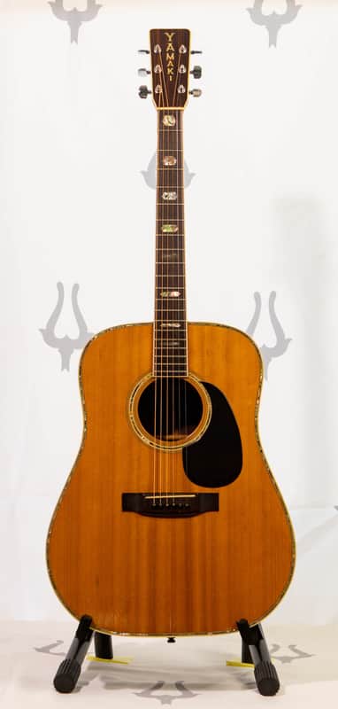 Yamaki F-185 1970s Solid Wood Dreadnaught Folk image 1