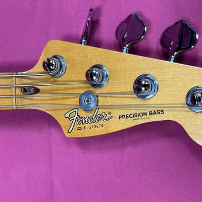 Fender Precision Bass Elite II 1983 - Black image 3