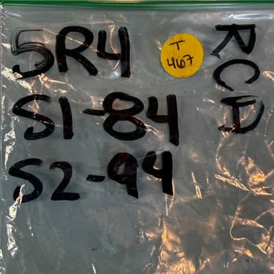 1962 RCA 5R4GYB Vintage Brown Base Black Plate Side D Getter Rectifier Tube!T467 image 7