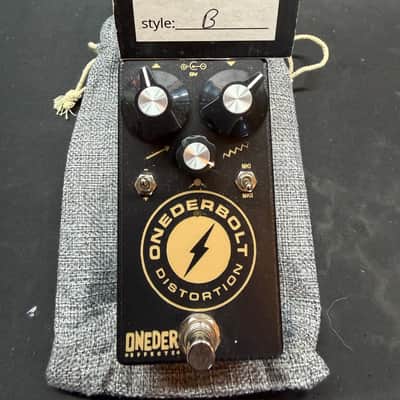 Oneder Effects Onederbolt Distortion 2023 - Present - Black Texture image 4