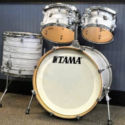 Tama Superstar Classic Wrap Shell Pack (20/10/12/14) Ice Ash Wrap image 1