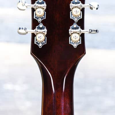 Guild OM-140CE Antique Burst Spruce Top Orchestra Cutaway Acoustic Electric Guitar image 6
