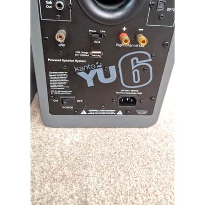 Kanto YU6 - Hi-Fi Speaker - Black - Very Good image 10