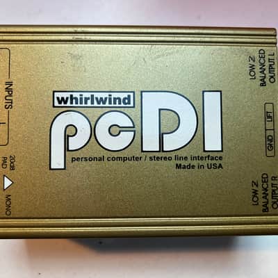 Whirlwind PCDI Stereo Direct Box image 1