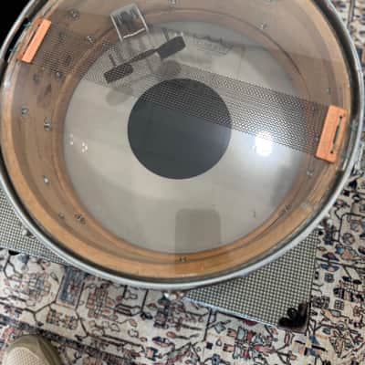 Slingerland Student Snare 50s 14x5.5 - White Marine Pearl image 7