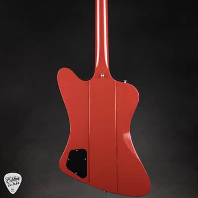 2024 - Gibson Custom Shop 1963 Firebird V W/ Maestro Vibrola Ultra Light Aged Ember Red 8.13 #407723 image 5