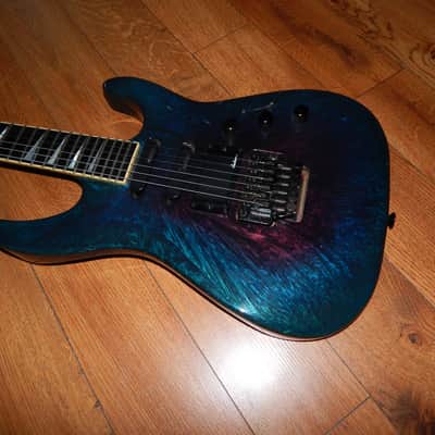 Jackson Soloist SL1 1990 Eerie Dess Swirl OHSC image 3
