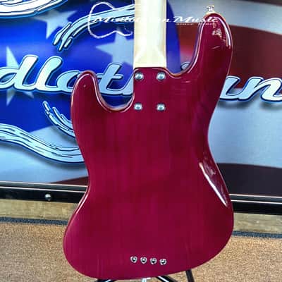 Lakland USA 44-60 - Vintage J Style 4-String Bass - Transparent Purple Finish w/Case image 12
